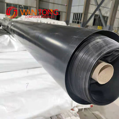 GB/ASTM GRI-GM13 Стандартная черная геомамбранная водоемная подкладка из HDPE для водоема для рыб и креветок