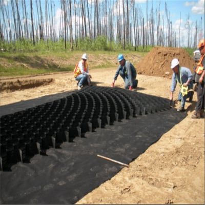 Геоцеллы для дорожного проезда HDPE Geocell и защита склонов для дорог Укрепление 50 мм Высота ниже
