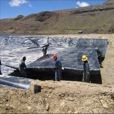 0.5mm 1.0mm 1.5mm HDPE геомембрана для рыбоводства