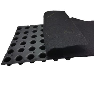 Высококачественная крышевая защита HDPE с геотекстилем высотой 8-60 мм
