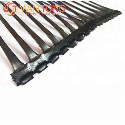 CE/ISO9001 Аккредитованная PP HDPE одноосевая геосеть для усиления дорожного полотна