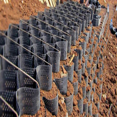 330mm-1000mm Дистанция сварки HDPE Geocell для защиты от уклонов