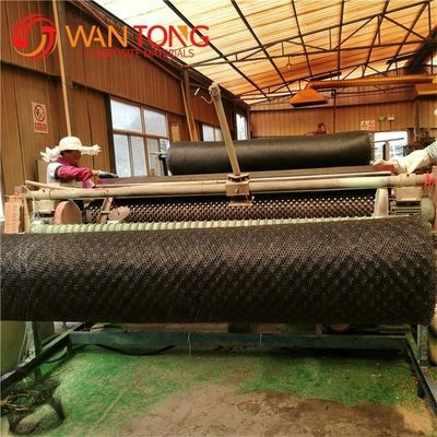 HDPE пластмассовый геомат зеленый 3D-дизайн для защиты склонов