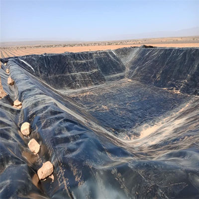 Рыбная ферма водоемы линейки HDPE геомембрана рулон размеры для эффективного предотвращения утечки