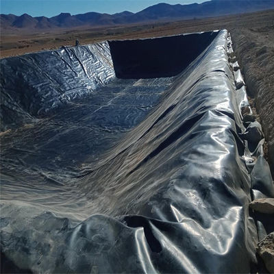 Рыбная ферма водоемы линейки HDPE геомембрана рулон размеры для эффективного предотвращения утечки