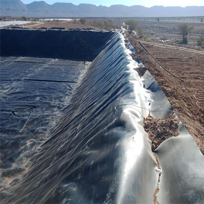 Рыбная ферма водоемы линейки HDPE геомембрана рулон размеры для эффективного предотвращения утечки
