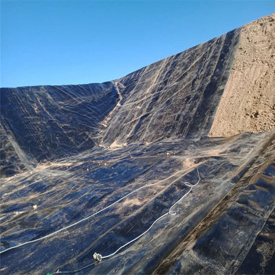 Рыбная ферма водоемы линейки HDPE геомембрана рулон размеры для эффективного предотвращения утечки