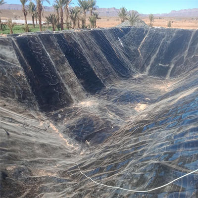 Рыбная ферма водоемы линейки HDPE геомембрана рулон размеры для эффективного предотвращения утечки