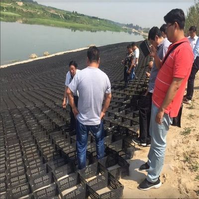 Геоцеллы для дорожного проезда HDPE Geocell и защита склонов для дорог Укрепление 50 мм Высота ниже