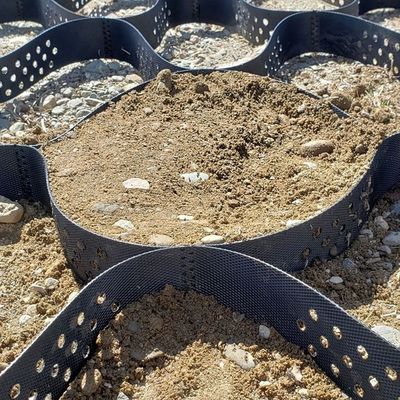 Сертифицированная SGS пластмассовая геоклеточная гравийная сетка для повышения производительности и безопасности