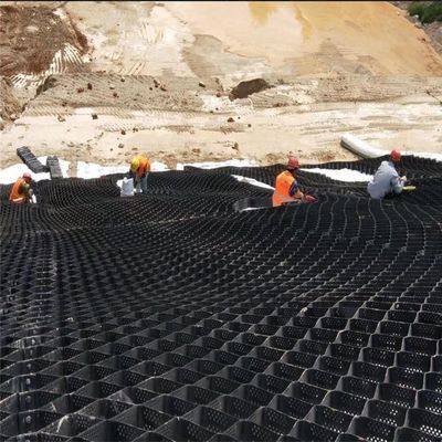 Требуемый размер HDPE гравийная стабилизатор сетка геоцель для подъездов традиционный материал