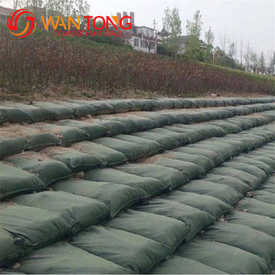 Специализированный нетканый геотекстильный песочный Geobag для строительных проектов Длина 50-100 м / рулон