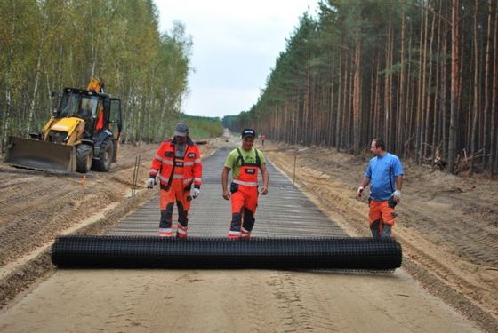 Градостроительство Строительство Geogrid 3030 Полипропилен ПП для повышения производительности