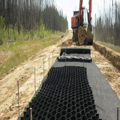 Текстурированная гладкая поверхность высотой 100 мм HDPE геоэлемент для проектов устойчивой инфраструктуры