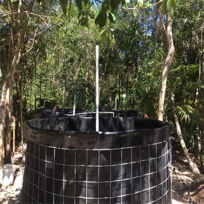 1 мм пластмассовая геомембрана из HDPE для традиционного дизайна в круглой резервуаре для рыб