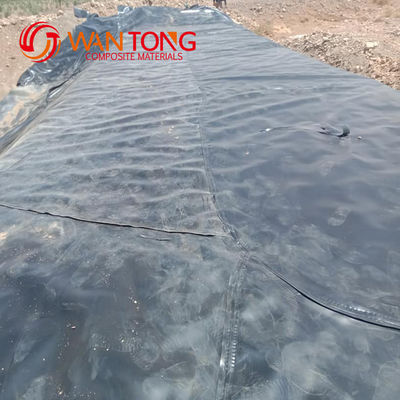 ASTM GRI-GM13 Стандартная гидроизоляция Lldpe Ldpe 0,5 мм HDPE геомембрана для водоемов аквакультуры