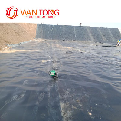 ASTM GRI-GM13 Стандартная гидроизоляция Lldpe Ldpe 0,5 мм HDPE геомембрана для водоемов аквакультуры
