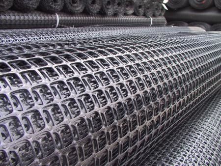 Укрепление наклона с помощью 40kn/M Биаксиальной двунаправленной полипропиленовой PP Пластиковой георешетки