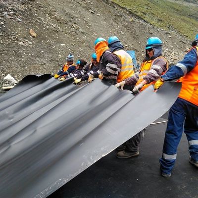 Гиомембрана для рыбных прудов 1 мм из HDPE идеально подходит для геомембраны и строительства свалок