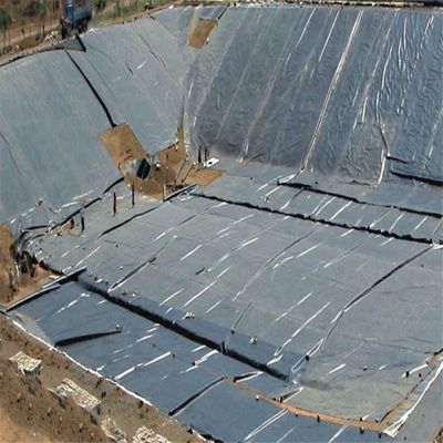 0.2 мм HDPE геомембрана водонепроницаемая брезентная облицовка для биофлоковых рыбоводческих водоемов