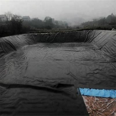 0.2 мм HDPE геомембрана водонепроницаемая брезентная облицовка для биофлоковых рыбоводческих водоемов