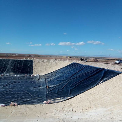 Гладкая геомембрана HDPE плотина Рыбный бак сельскохозяйственный пруд Liner Геомембраны 1 мм 2 мм