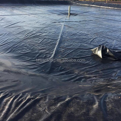 Гладкая геомембрана HDPE плотина Рыбный бак сельскохозяйственный пруд Liner Геомембраны 1 мм 2 мм