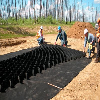 Традиционный дизайн HDPE гладкий / текстурированный перфорированный геоэлемент универсальный и практичный