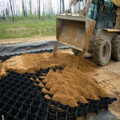 Традиционный дизайн HDPE гладкий / текстурированный перфорированный геоэлемент универсальный и практичный