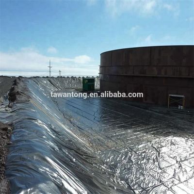 Геомембрана из HDPE 300 рулонных резервуаров для воды для ферм, водоемов, пластиковые подкладки для плотин ширина 2-8 м Синий