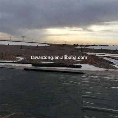 Геомембрана из HDPE 300 рулонных резервуаров для воды для ферм, водоемов, пластиковые подкладки для плотин ширина 2-8 м Синий