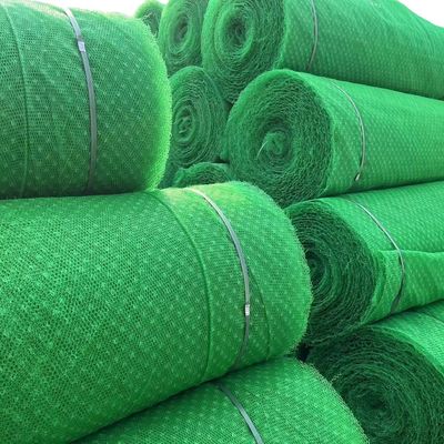 7.6-10.2 мм толщина композитная геонета 3 слоя HDPE геомат для укрепления почвы
