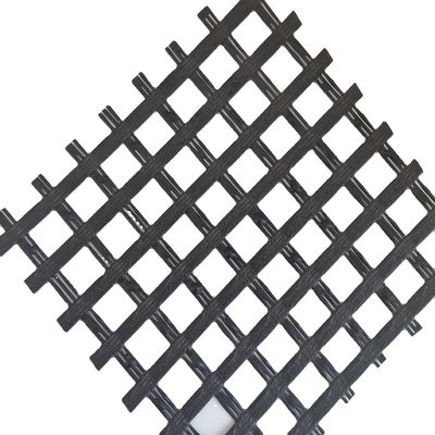Нижний китайский дизайн стиль Roadbed Solidification Биаксиальный полиэстер 80-80 PET Geogrid