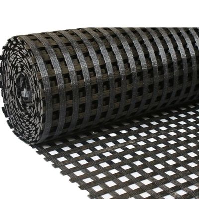 Нижний китайский дизайн стиль Roadbed Solidification Биаксиальный полиэстер 80-80 PET Geogrid