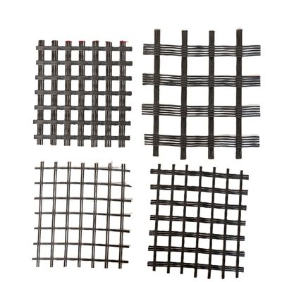 Нижний китайский дизайн стиль Roadbed Solidification Биаксиальный полиэстер 80-80 PET Geogrid