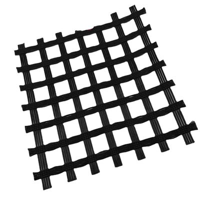 Нижний китайский дизайн стиль Roadbed Solidification Биаксиальный полиэстер 80-80 PET Geogrid