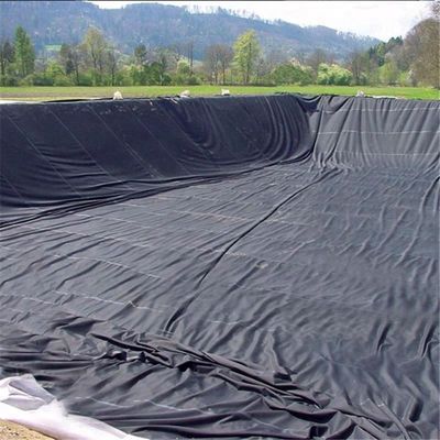 1 мм 1,2 мм 1,5 мм HDPE геомембрана для дамбы или искусственного озера Черный Зеленый Синий Белый