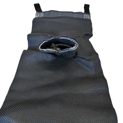 Черный PP Geotextile Geotube для защиты банков и крыши садовой дорожной основы