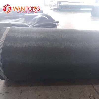 Черный PP Geotextile Geotube для защиты банков и крыши садовой дорожной основы