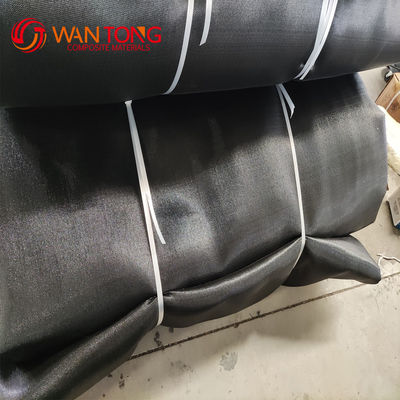Черный PP Geotextile Geotube для защиты банков и крыши садовой дорожной основы