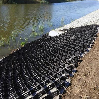 150 мм HDPE геоцель для мелководных речных путей с текстурированной поверхностью и традиционным стилем дизайна