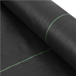 На заказ Длина 130GSM 170GSM Черный PP Geotextile из тканей с сертификатом CE