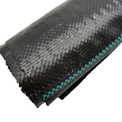 На заказ Длина 130GSM 170GSM Черный PP Geotextile из тканей с сертификатом CE