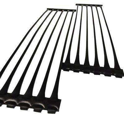 Высокая прочность 40kn/M HDPE одноосевая пластмассовая георешетка для 50 м длины ролика и 1 м ширины