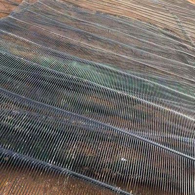120KN HDPE Пластмассовая одноосевая геосетка для геосинтетической стабилизации 50 м длина ролика
