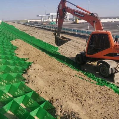 330mm-1000mm расстояние сварки геоцель для удержания стены высокая прочность и гладкость