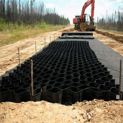 Контроль эрозии геоэлементов 100 мм HDPE, подходящий для различных углов и условий наклона