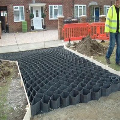 Wantong 100 мм HDPE текстурированные перфорированные геоклеточные гравийные решетки мостовой традиционный дизайн