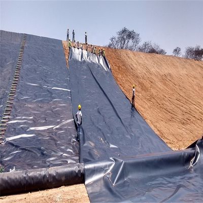 Геомембрана HDPE шириной на заказ для свалок и рыбных прудов