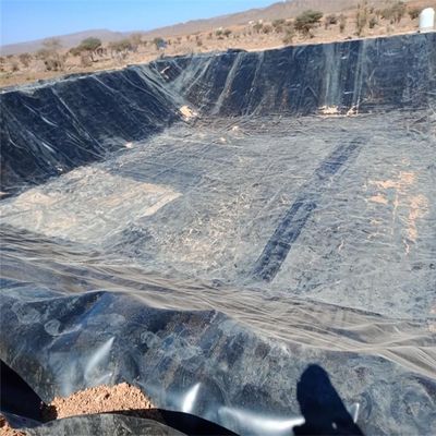 Геомембрана из HDPE для обшивки отводной дамбы Толщина 0,2-4,0 мм Стандарт GB/ASTM GRI-GM13